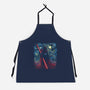 Starry Shadow Lord-Unisex-Kitchen-Apron-zascanauta