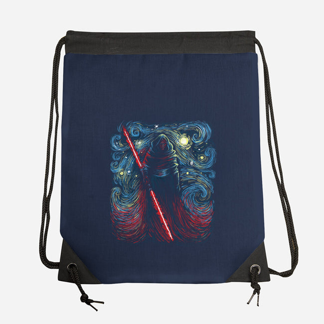 Starry Shadow Lord-None-Drawstring-Bag-zascanauta