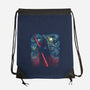 Starry Shadow Lord-None-Drawstring-Bag-zascanauta