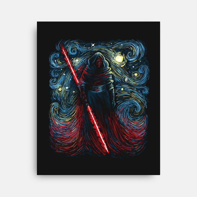 Starry Shadow Lord-None-Stretched-Canvas-zascanauta