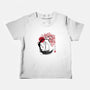 White Kitsune Sumi-e-Baby-Basic-Tee-DrMonekers