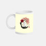 White Kitsune Sumi-e-None-Mug-Drinkware-DrMonekers