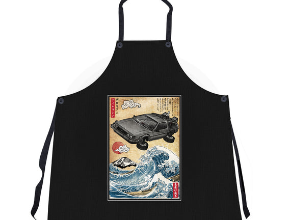 Time Machine Woodblock