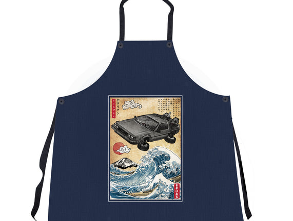 Time Machine Woodblock