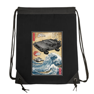 Time Machine Woodblock