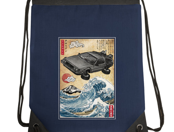 Time Machine Woodblock