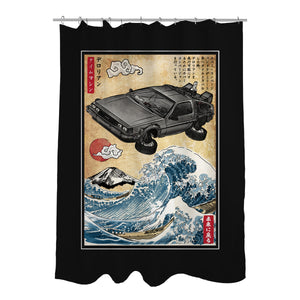 Time Machine Woodblock