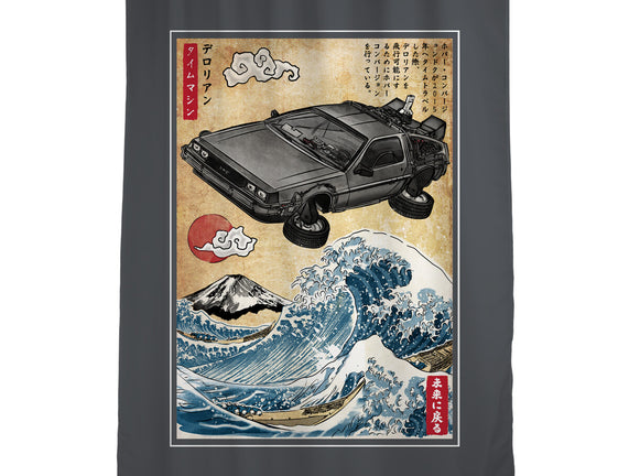 Time Machine Woodblock