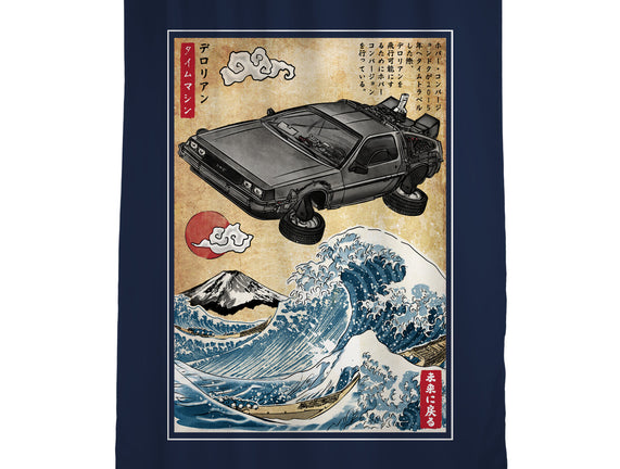 Time Machine Woodblock