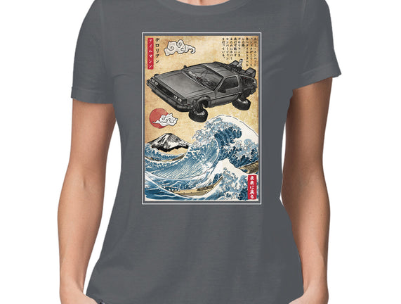 Time Machine Woodblock