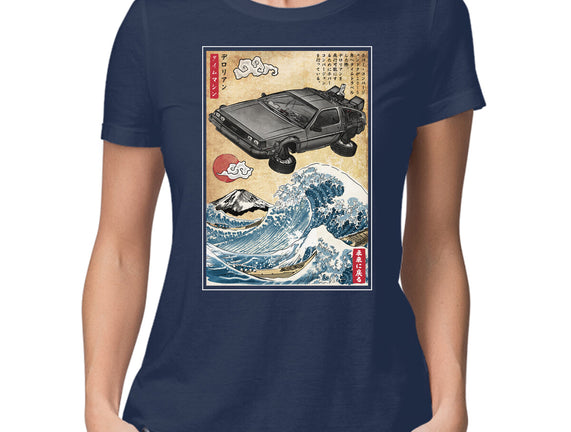 Time Machine Woodblock