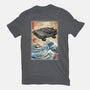 Time Machine Woodblock-Mens-Premium-Tee-DrMonekers