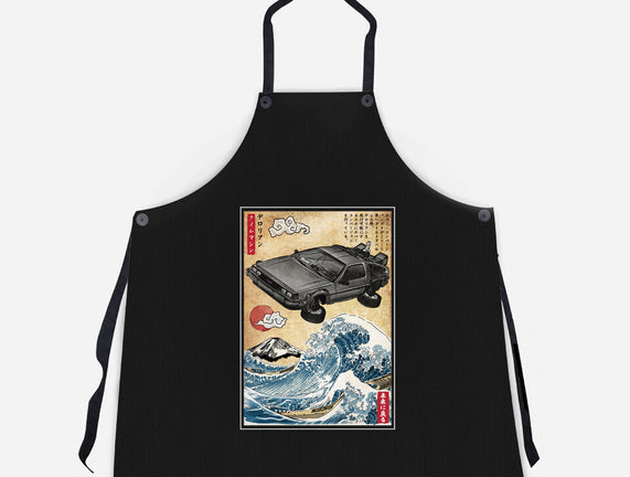 Time Machine Woodblock