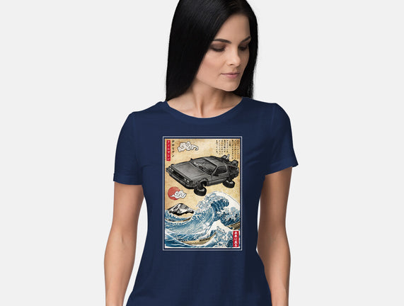 Time Machine Woodblock