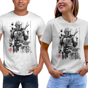 The Bounty Hunter And The Child Sumi-e