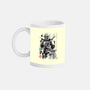 The Bounty Hunter And The Child Sumi-e-None-Mug-Drinkware-DrMonekers