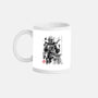 The Bounty Hunter And The Child Sumi-e-None-Mug-Drinkware-DrMonekers