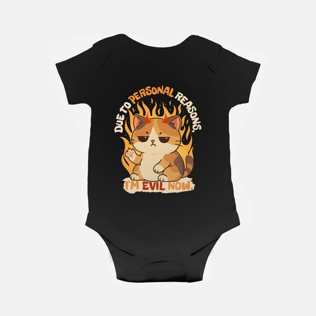 I’m Evil Now-Baby-Basic-Onesie-Trendlory