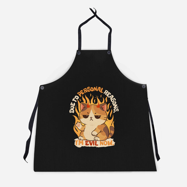 I’m Evil Now-Unisex-Kitchen-Apron-Trendlory