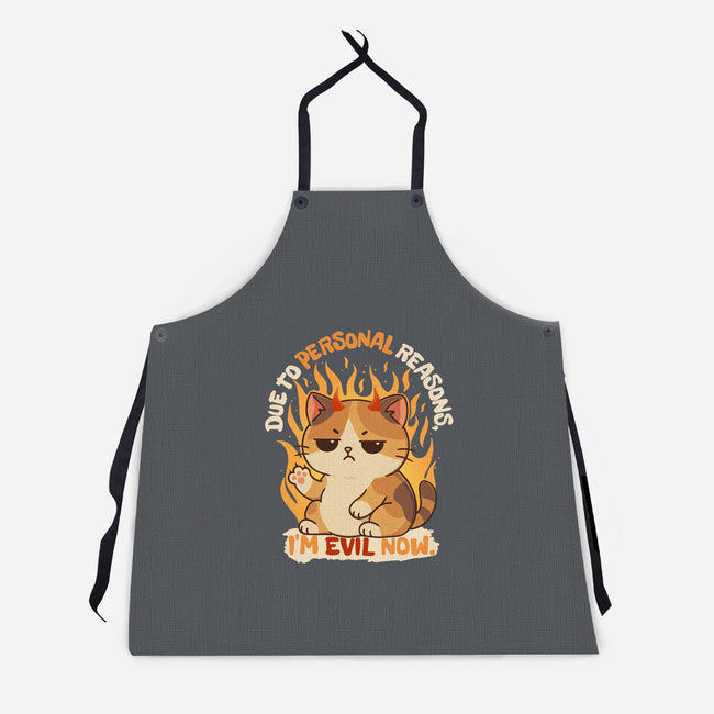 I’m Evil Now-Unisex-Kitchen-Apron-Trendlory