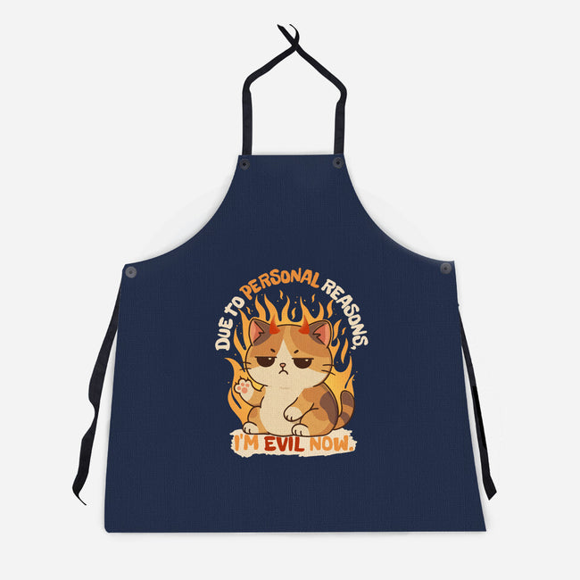 I’m Evil Now-Unisex-Kitchen-Apron-Trendlory