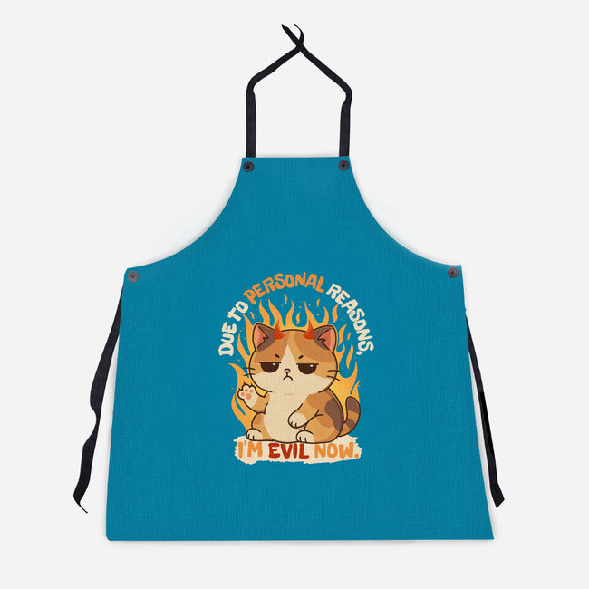 I’m Evil Now-Unisex-Kitchen-Apron-Trendlory