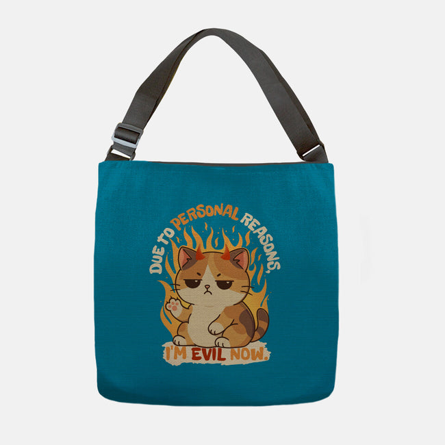 I’m Evil Now-None-Adjustable Tote-Bag-Trendlory