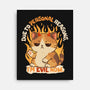 I’m Evil Now-None-Stretched-Canvas-Trendlory