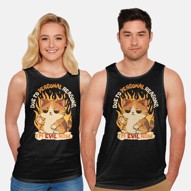 I’m Evil Now-Unisex-Basic-Tank-Trendlory