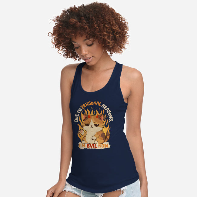 I’m Evil Now-Womens-Racerback-Tank-Trendlory