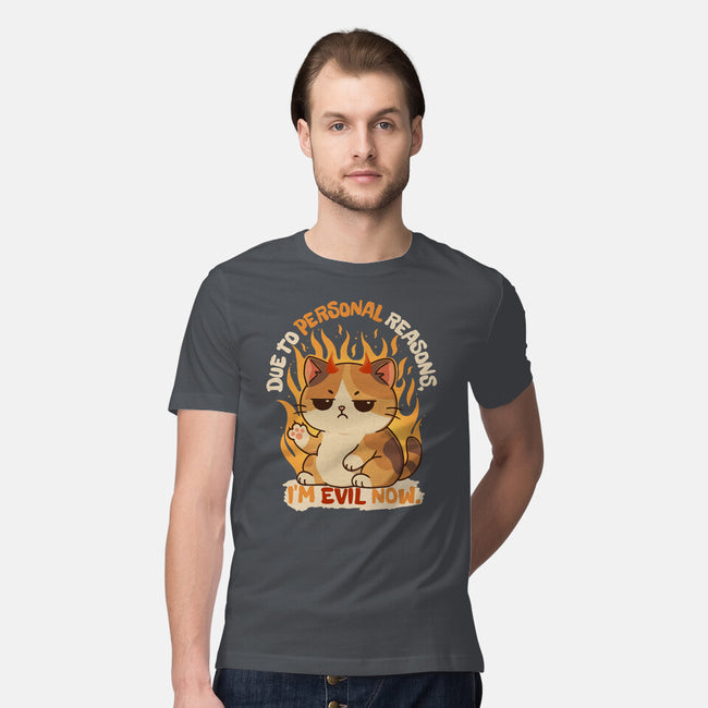 I’m Evil Now-Mens-Premium-Tee-Trendlory