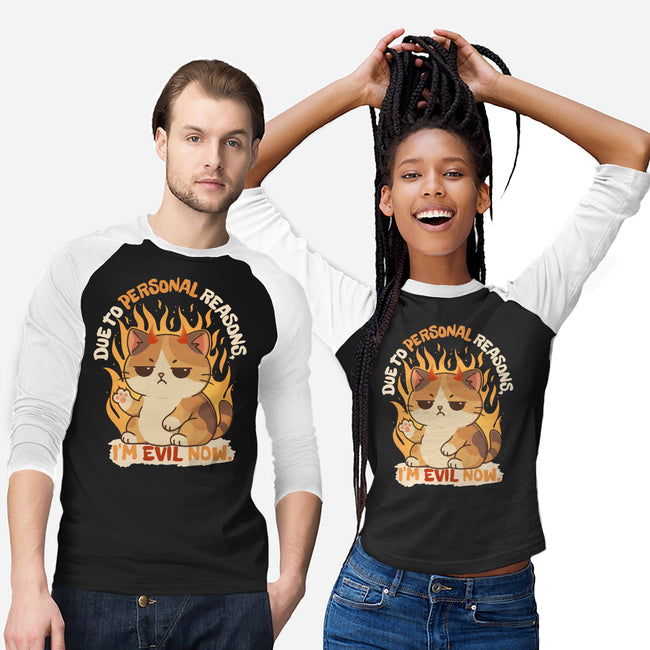 I’m Evil Now-Unisex-Baseball-Tee-Trendlory