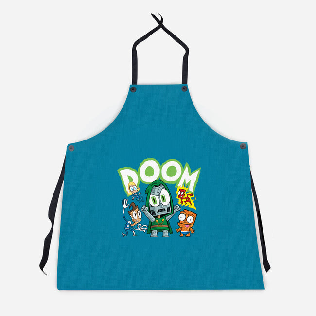 Doom Generation-Unisex-Kitchen-Apron-Bernard Gumz