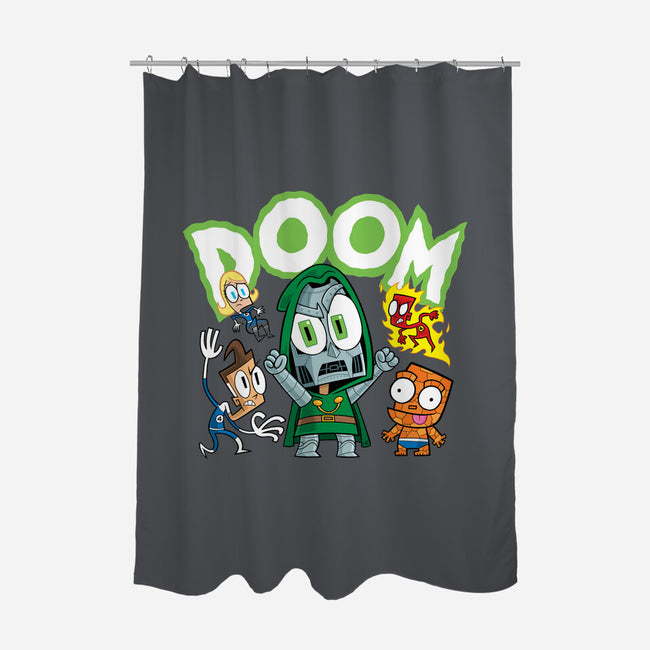 Doom Generation-None-Polyester-Shower Curtain-Bernard Gumz