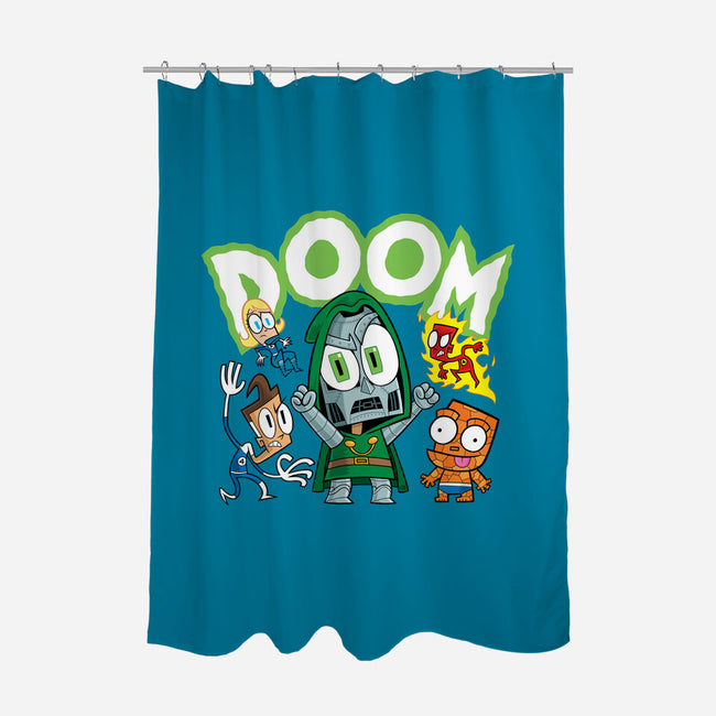Doom Generation-None-Polyester-Shower Curtain-Bernard Gumz