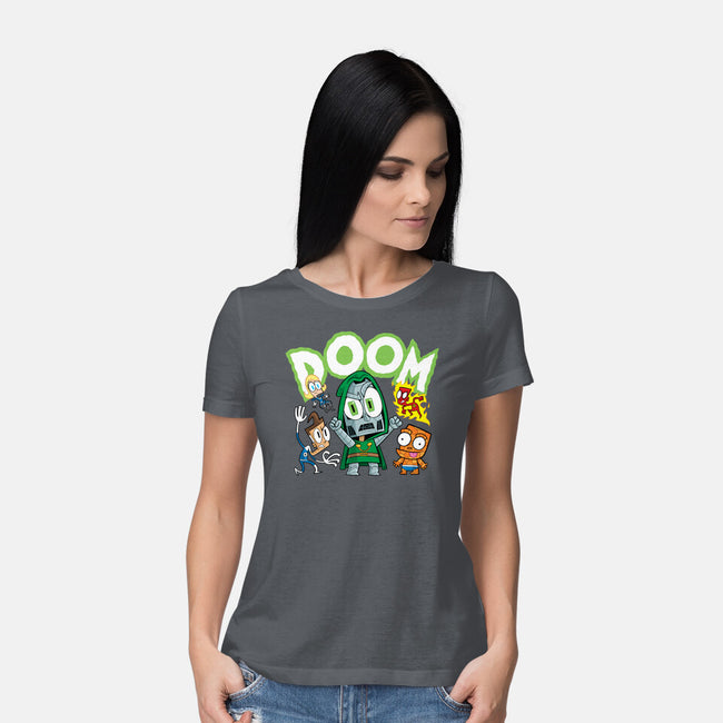 Doom Generation-Womens-Basic-Tee-Bernard Gumz
