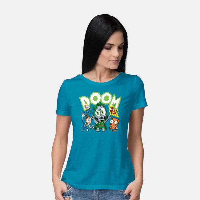 Doom Generation-Womens-Basic-Tee-Bernard Gumz