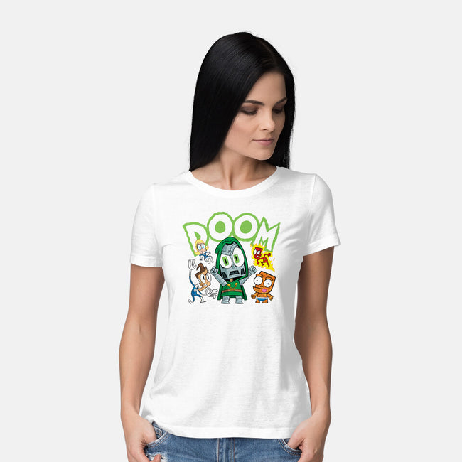 Doom Generation-Womens-Basic-Tee-Bernard Gumz