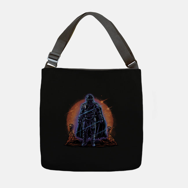 Night Of The Rebel-None-Adjustable Tote-Bag-glitchygorilla
