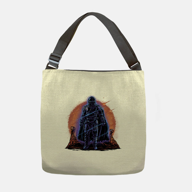 Night Of The Rebel-None-Adjustable Tote-Bag-glitchygorilla