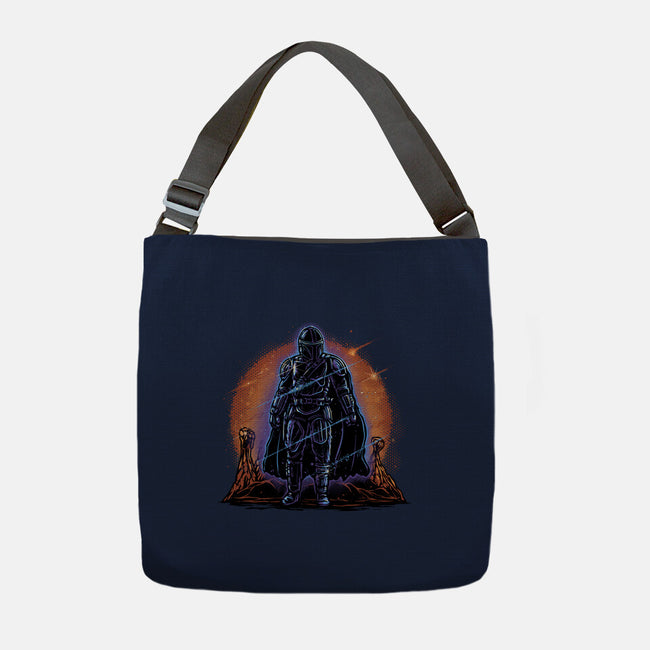 Night Of The Rebel-None-Adjustable Tote-Bag-glitchygorilla