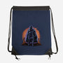 Night Of The Rebel-None-Drawstring-Bag-glitchygorilla
