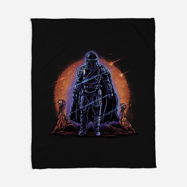 Night Of The Rebel-None-Fleece-Blanket-glitchygorilla