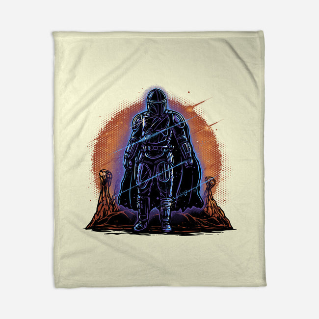 Night Of The Rebel-None-Fleece-Blanket-glitchygorilla