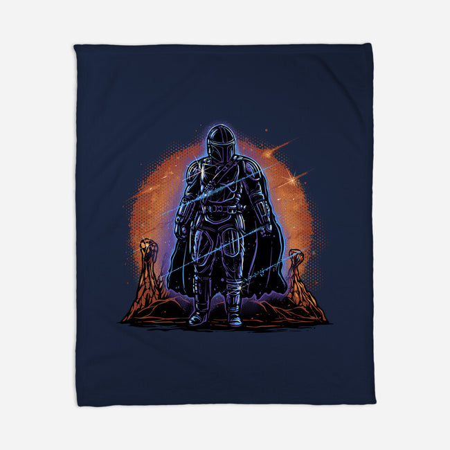 Night Of The Rebel-None-Fleece-Blanket-glitchygorilla