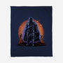 Night Of The Rebel-None-Fleece-Blanket-glitchygorilla