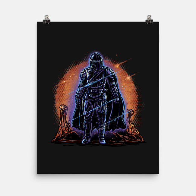 Night Of The Rebel-None-Matte-Poster-glitchygorilla