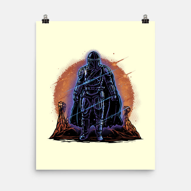 Night Of The Rebel-None-Matte-Poster-glitchygorilla