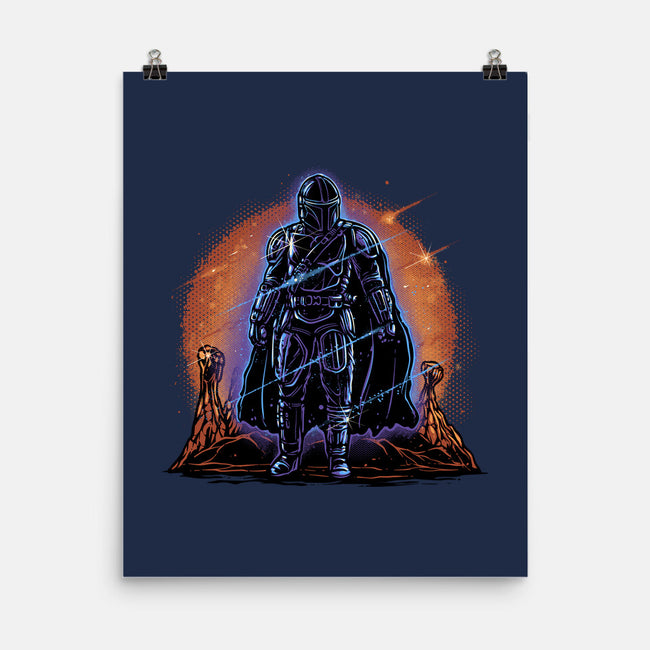 Night Of The Rebel-None-Matte-Poster-glitchygorilla