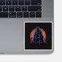 Night Of The Rebel-None-Glossy-Sticker-glitchygorilla